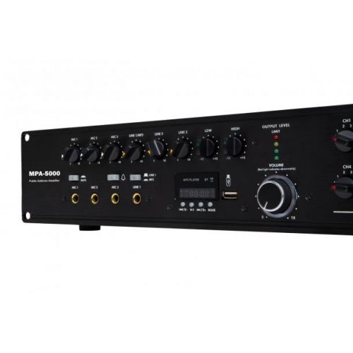 Трансляційний підсилювач потужності SKY SOUND MPA-5000 (6-ZONE)